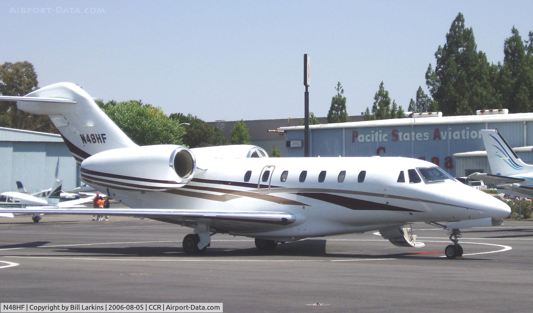 N48HF, 2003 Cessna 750 Citation X Citation X C/N 750-0220, Right side