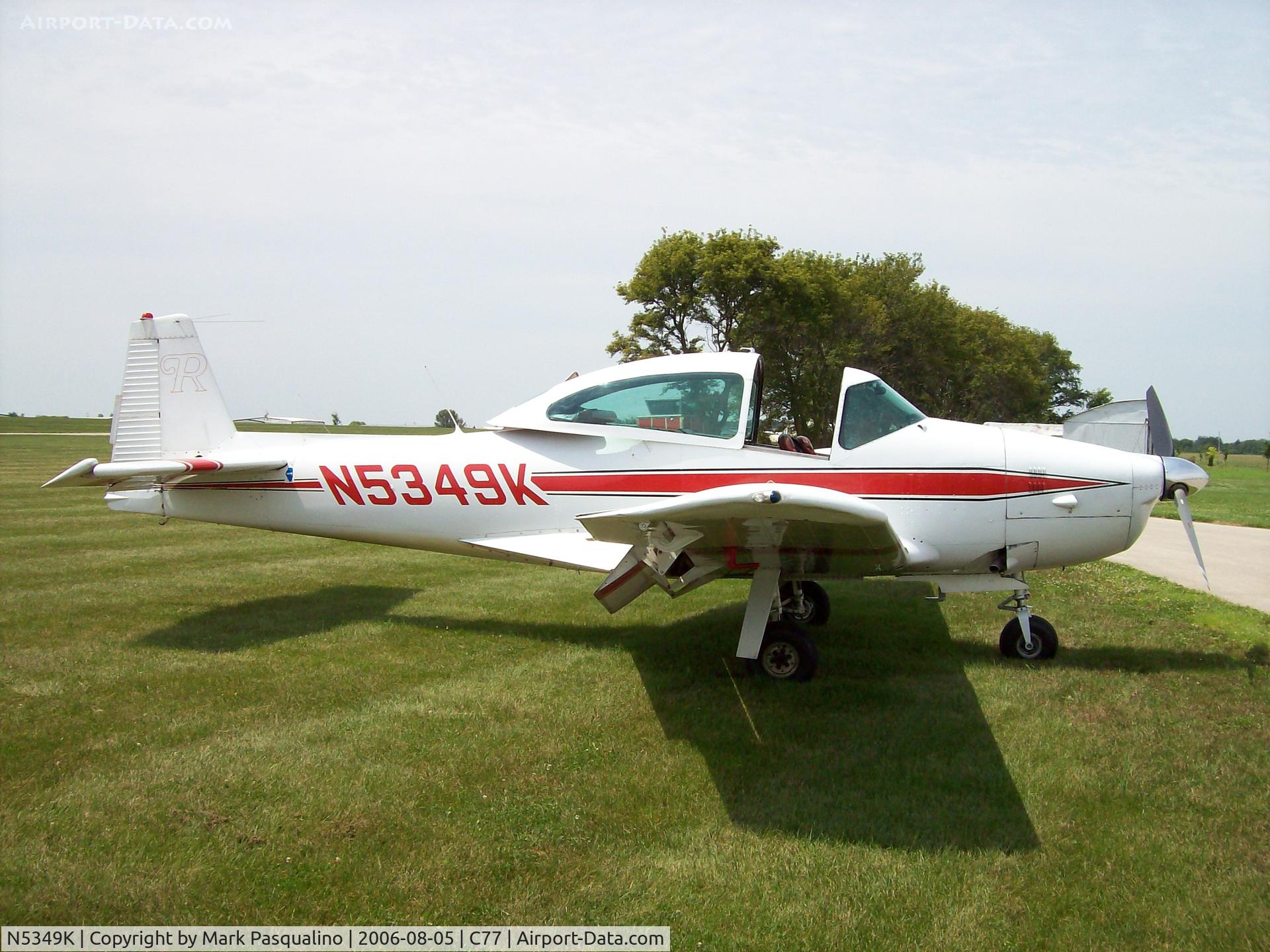 N5349K, 1950 Ryan Navion B C/N NAV-4-2249B, Navion B