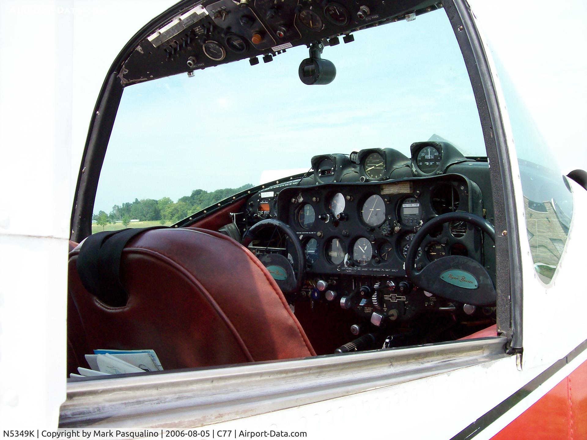 N5349K, 1950 Ryan Navion B C/N NAV-4-2249B, Navion B