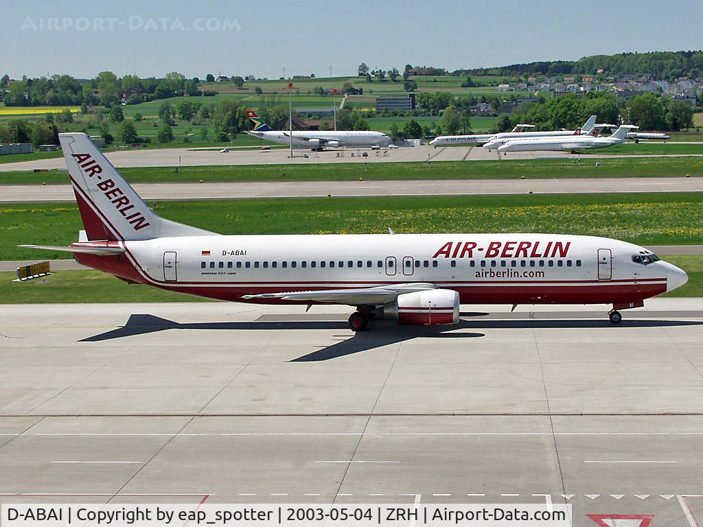 D-ABAI, 1996 Boeing 737-46J C/N 28038, Taxi to holding point