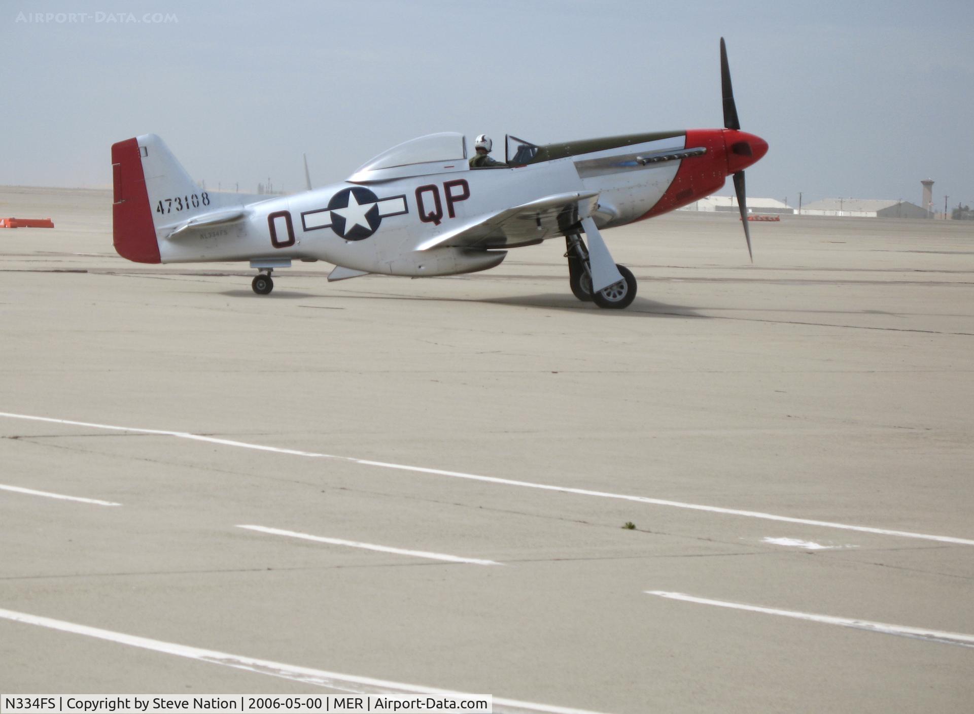 N334FS, 1944 North American P-51D Mustang C/N 122-39366 (44-72907), North American P-51D (44-72907) painted as