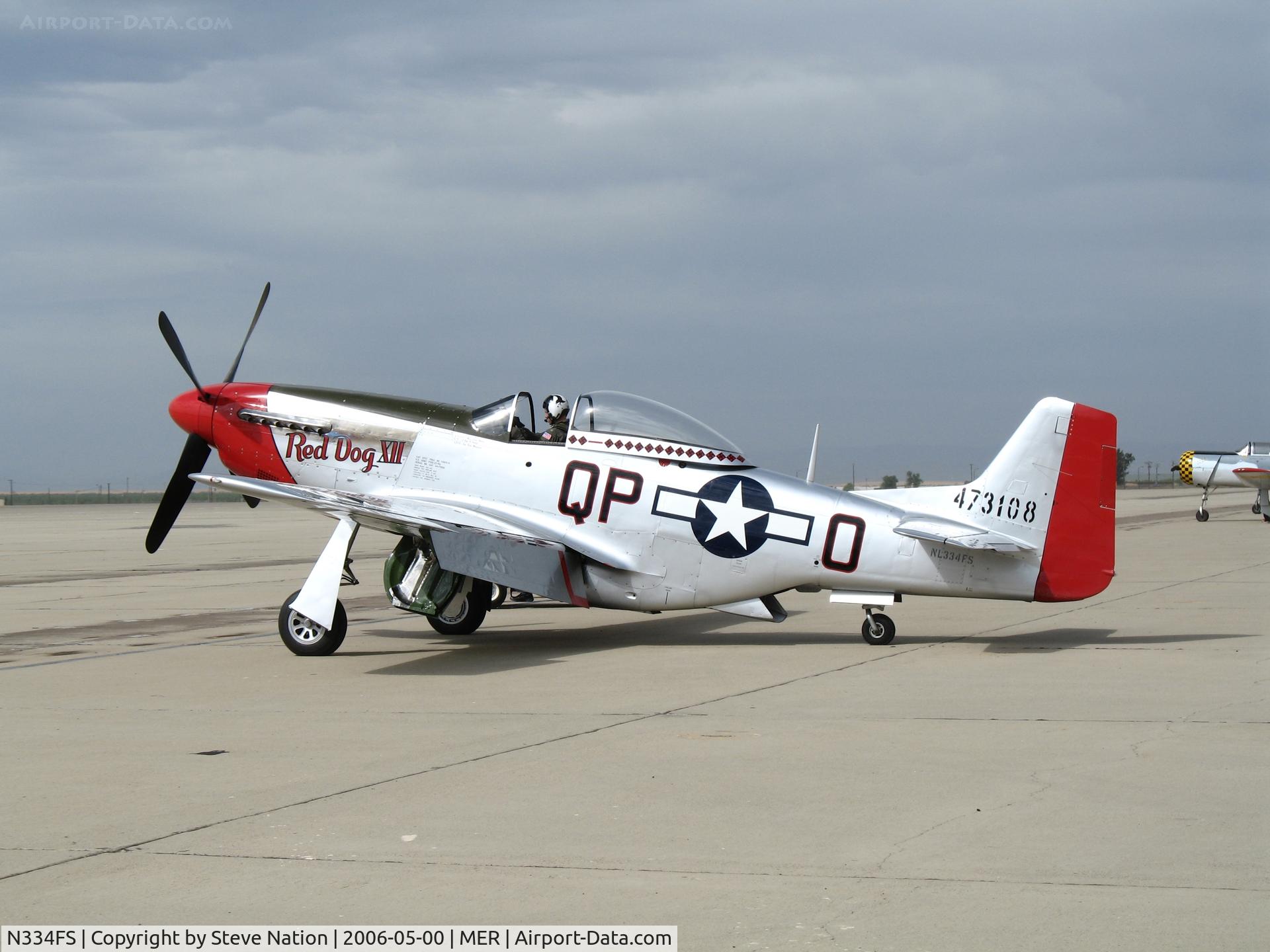 N334FS, 1944 North American P-51D Mustang C/N 122-39366 (44-72907), North American P-51D (44-72907) painted as
