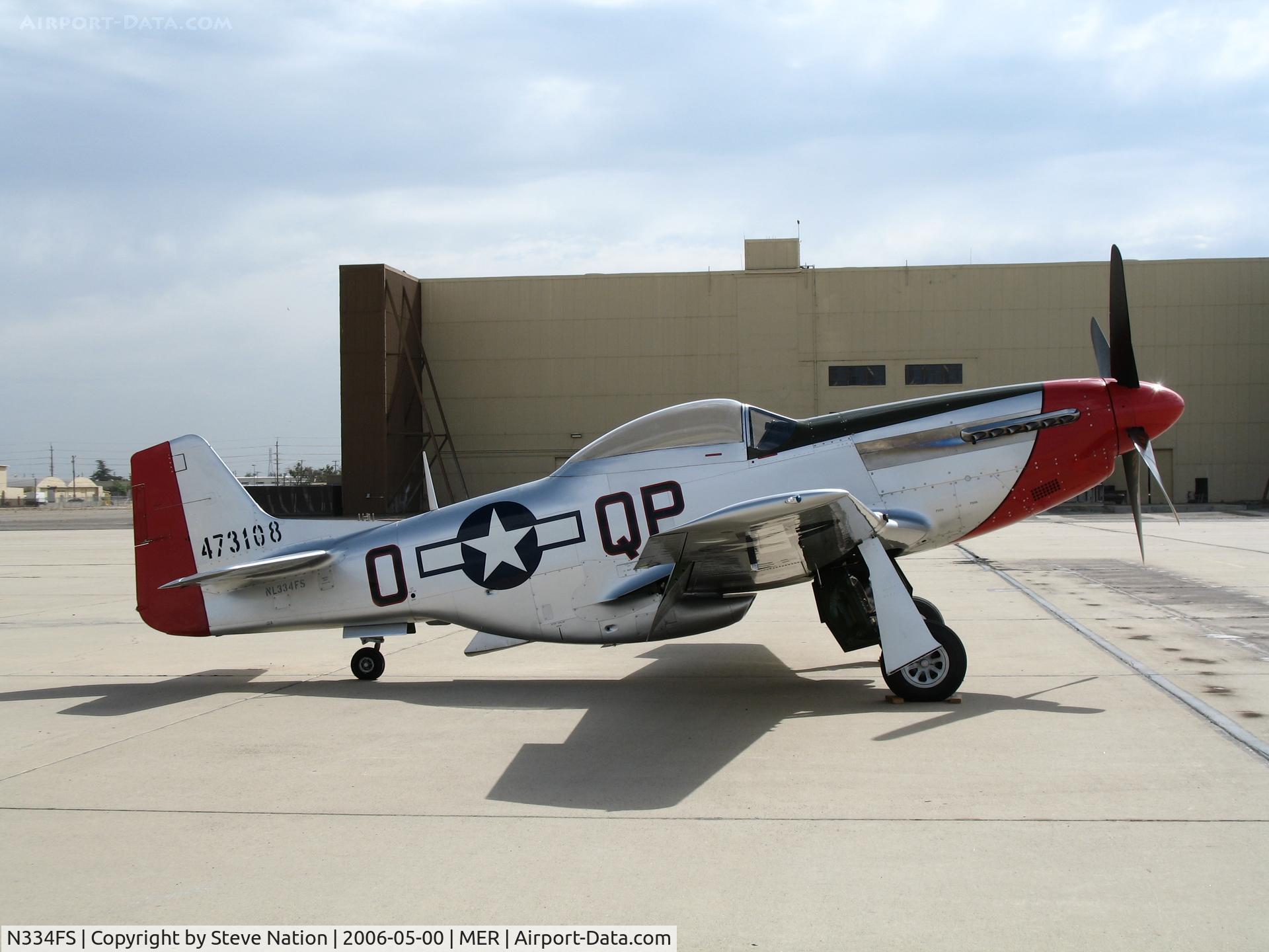 N334FS, 1944 North American P-51D Mustang C/N 122-39366 (44-72907), North AmericP-51D (44-72907) sitting pretty as 44-73108
