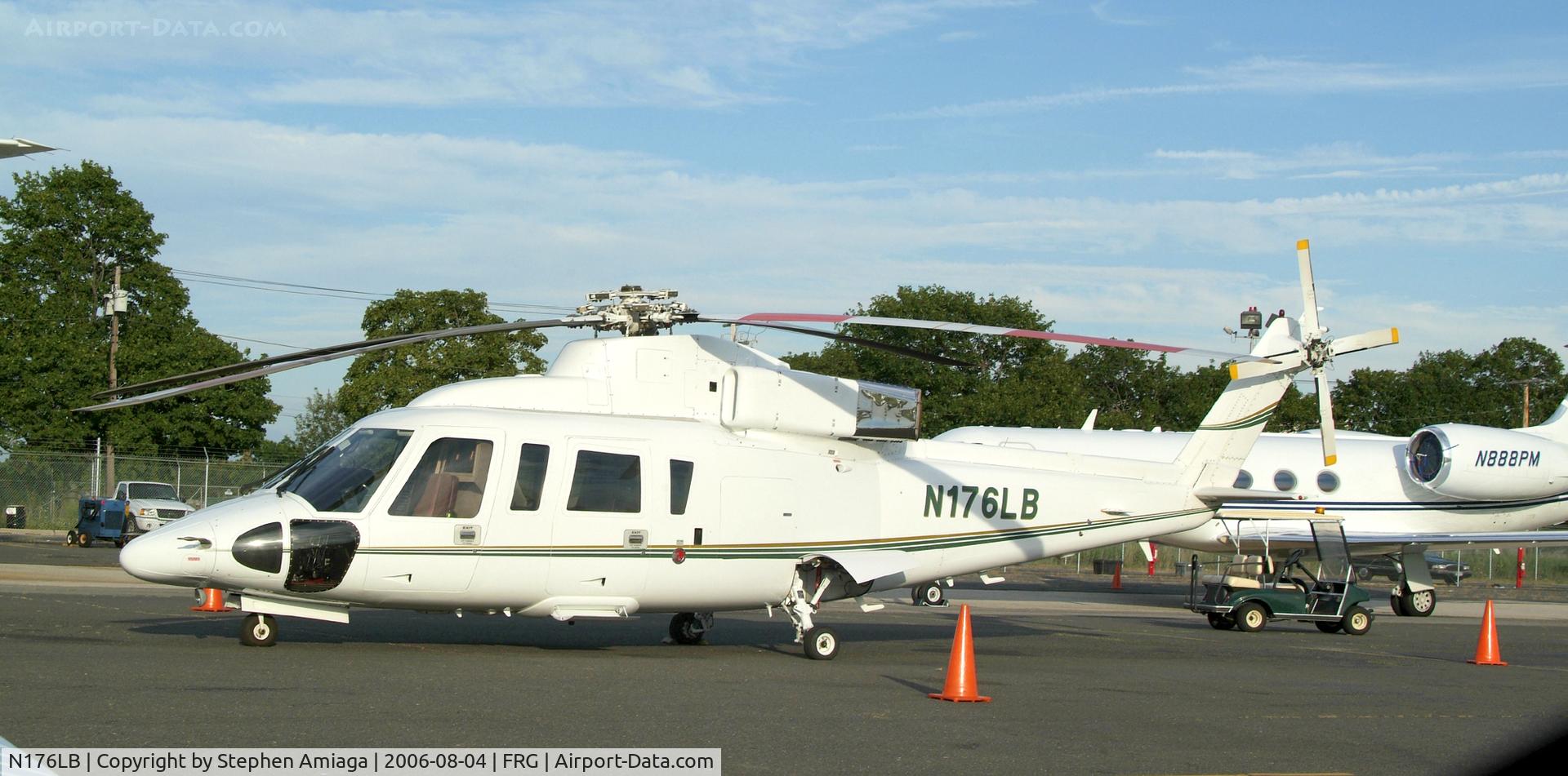N176LB, 1988 Sikorsky S-76B C/N 760342, This sweet S-76, finished for the day...