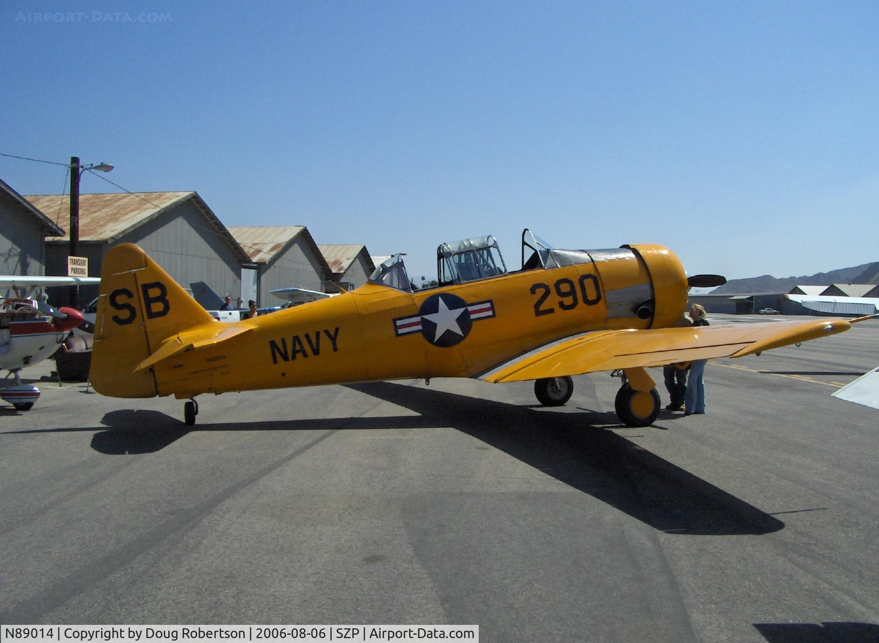 N89014, 1943 North American SNJ-5 Texan Texan C/N 84865, 1943 North American SNJ-5, P&W R1340 600 Hp