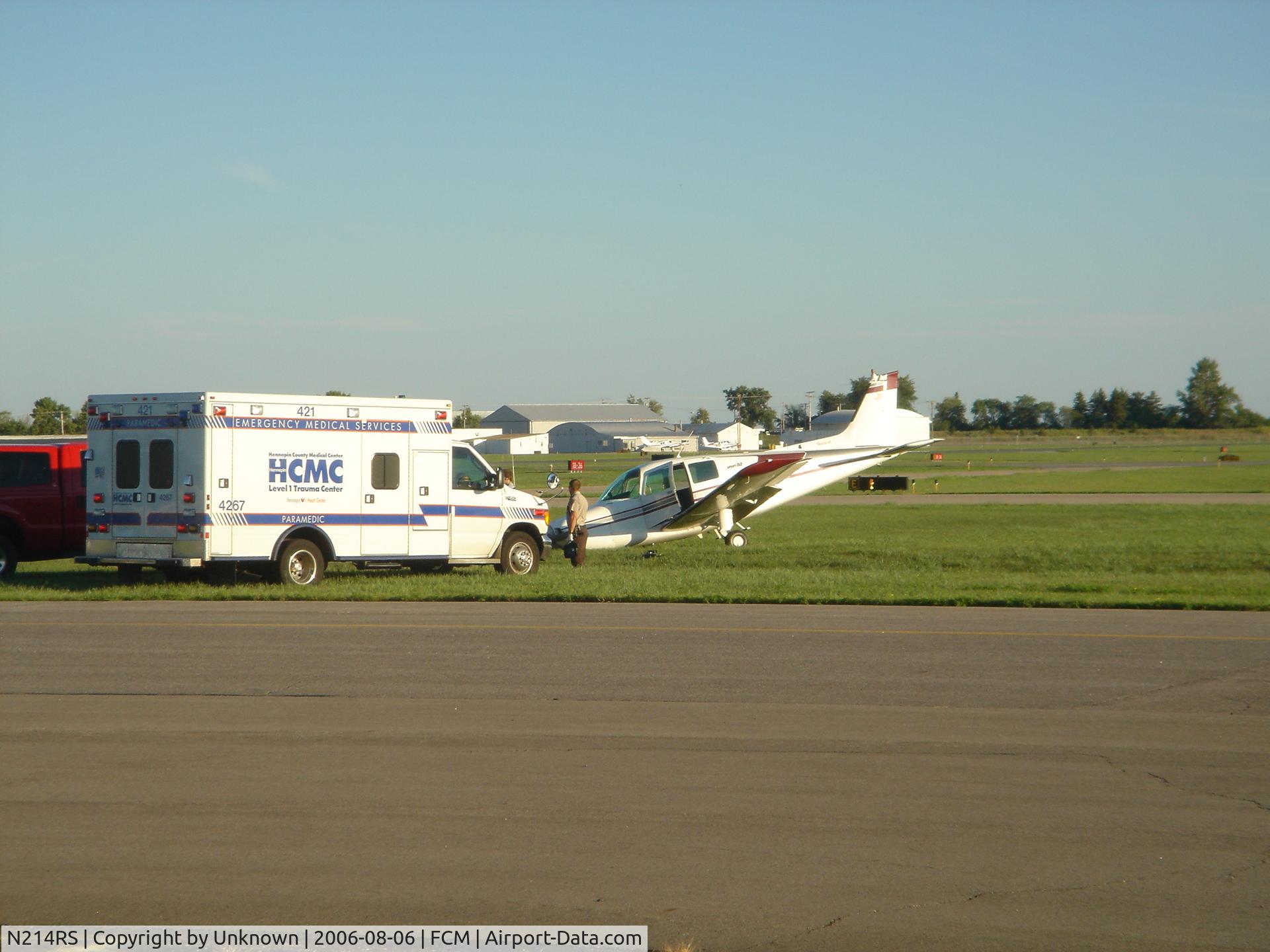 N214RS, 1977 Beech B19 Sport 150 C/N MB848, After STudent Landing