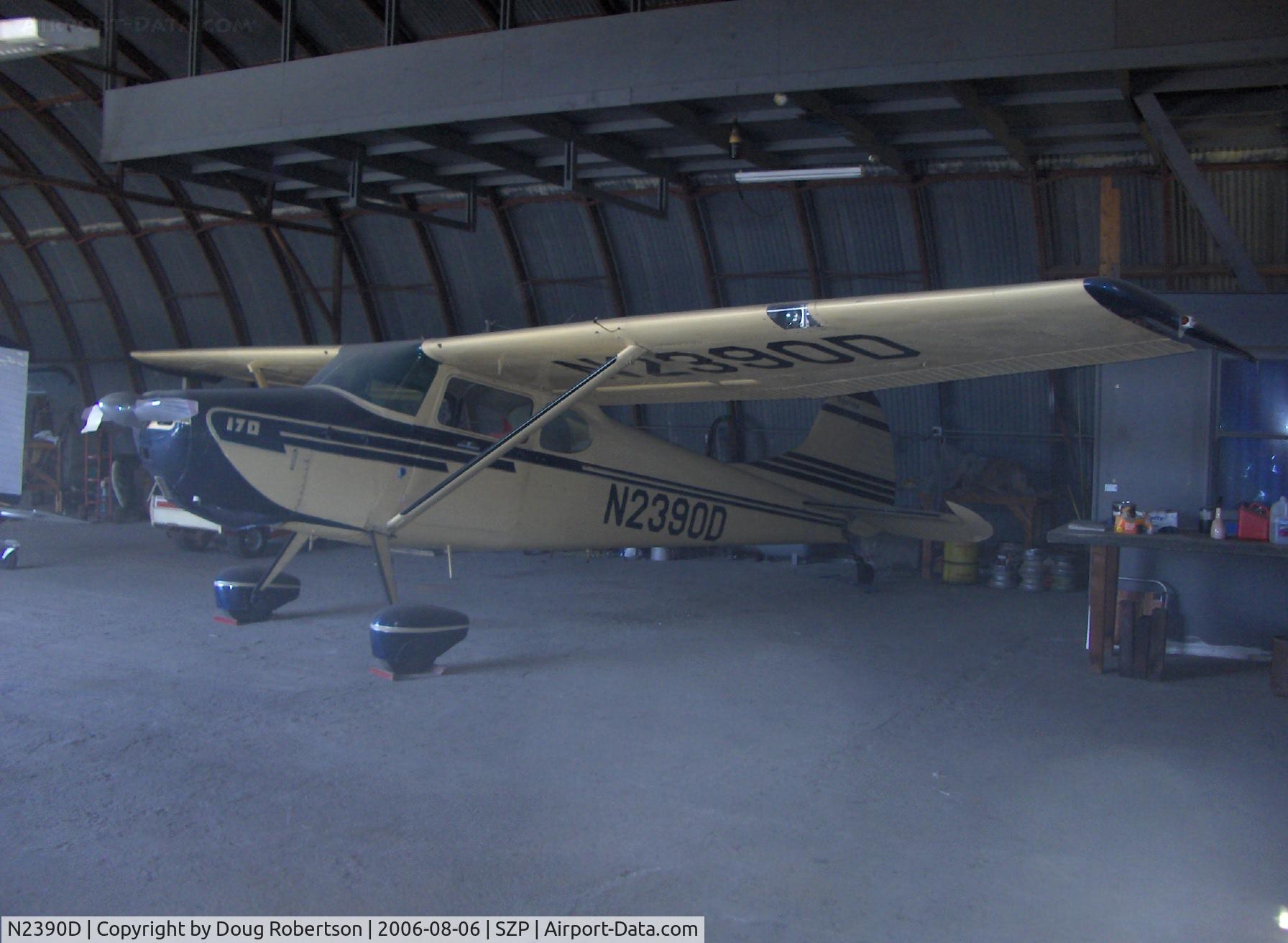 N2390D, 1952 Cessna 170B C/N 20542, 1952 Cessna 170B, Continental C-145 145 Hp