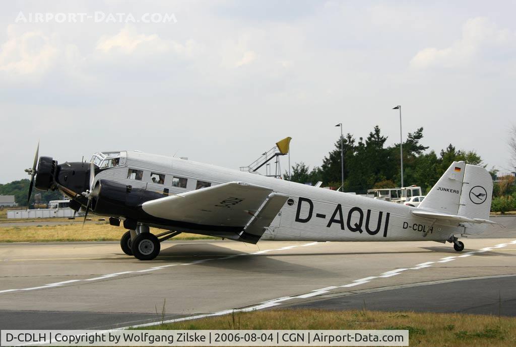 D-CDLH, 1936 Junkers Ju-52/3m C/N 130714, visitor