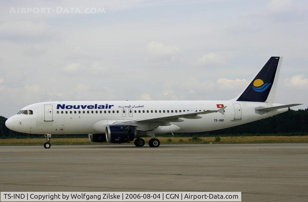 TS-IND, 1992 Airbus A320-212 C/N 348, visitor
