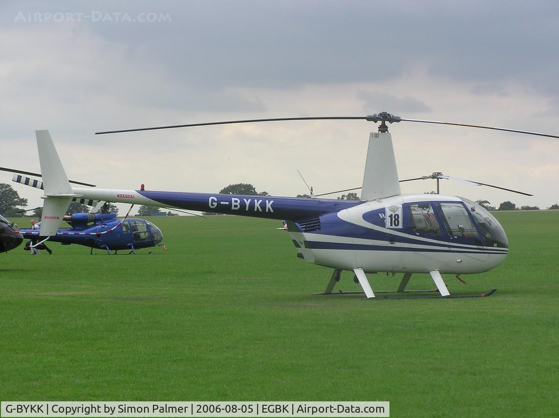 G-BYKK, 1999 Robinson R44 Astro C/N 0572, Robinson R-44 at Sywell