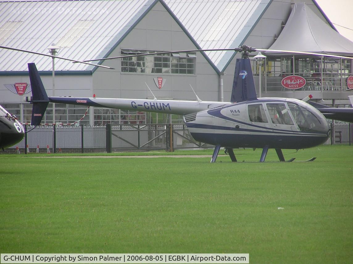 G-CHUM, 2000 Robinson R44 C/N 0839, Robinson R-44 at Sywell