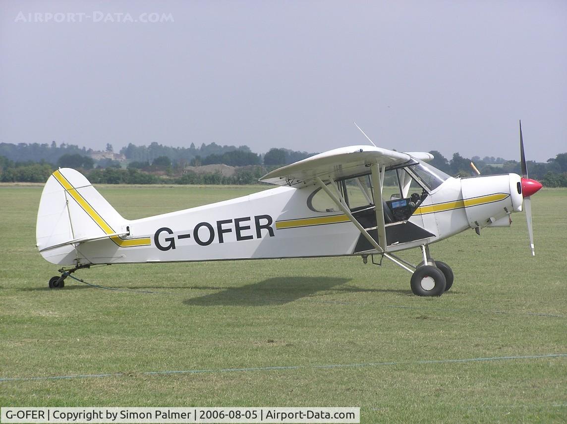 G-OFER, 1977 Piper PA-18-150 Super Cub C/N 18-7709058, Piper PA-18-150 Super Cub at Bicester