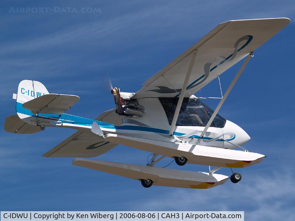C-IDWU, 2005 Quad City Challenger II C/N CH2-0204-2440, Departing Courtenay Airpark on Vancouver Island from RWY 13.