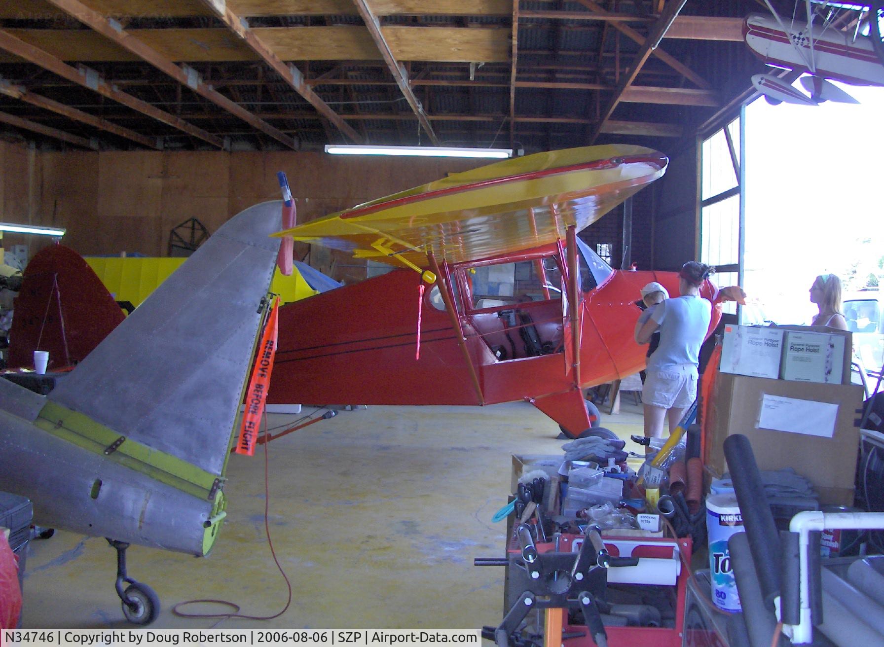 N34746, Porterfield FP-65 C/N 899, 1941 Porterfield FP-65 COLLEGIATE, Continental C75 75 Hp upgrade from original rare Franklin power