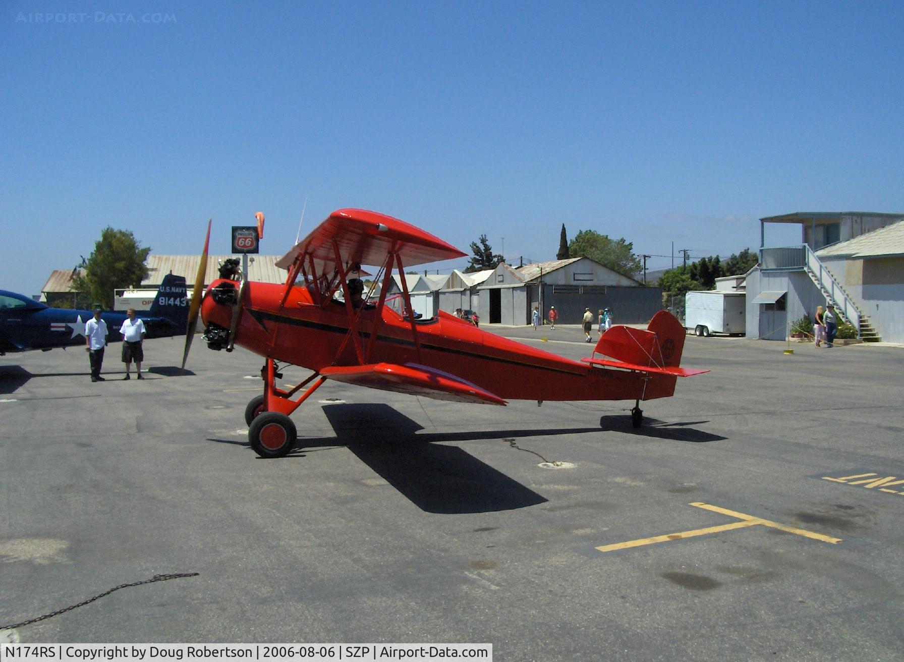 N174RS, 1936 Fleet 7B C/N 62, 1937 Fleet 7B, Kinner B5 125 Hp