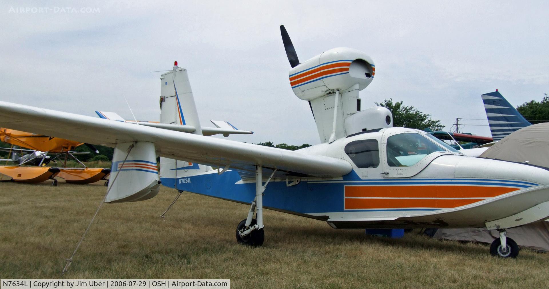 N7634L, 1969 Lake LA-4 C/N 407, Lake amphibian in the North 40