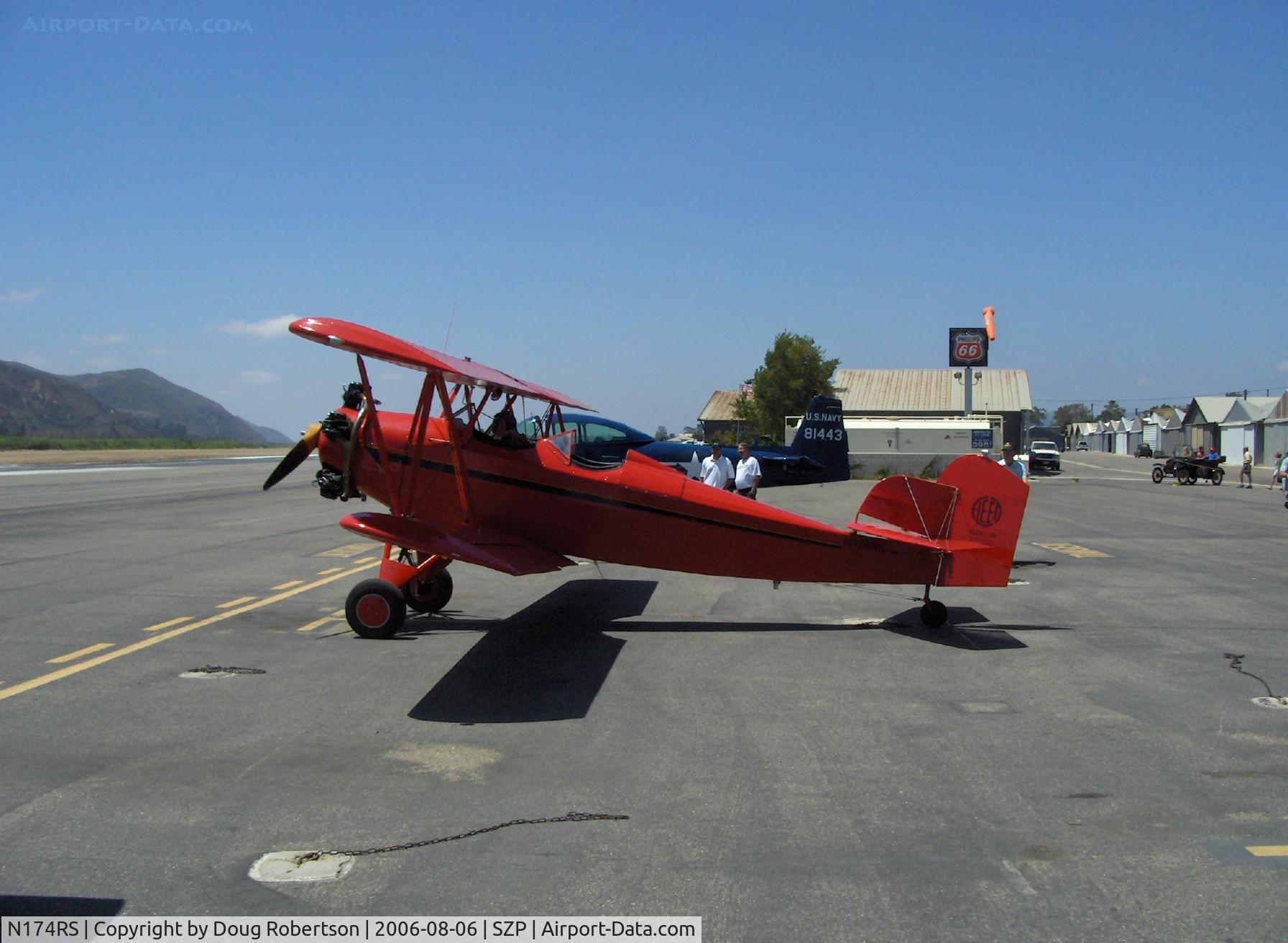 N174RS, 1936 Fleet 7B C/N 62, 1937 Fleet 7B, Kinner B5 125 Hp
