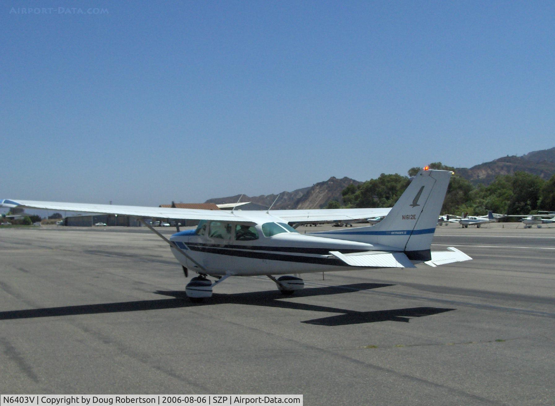 N6403V, 1980 Cessna 172RG Cutlass RG C/N 172RG0665, 1980 Cessna 172RG CUTLASS, Lycoming O&VO-360 180 Hp, taxi