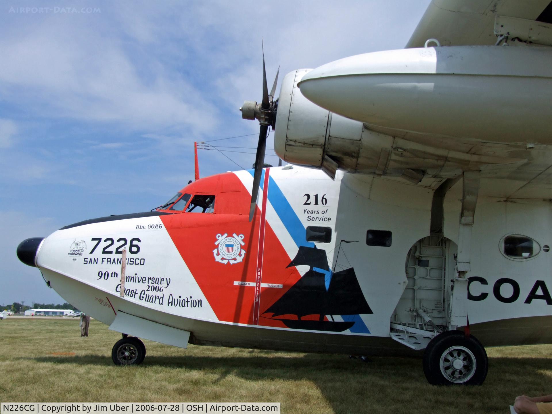 N226CG, 1953 Grumman UF-1G (HU-16B) Albatross C/N G-307, Another view