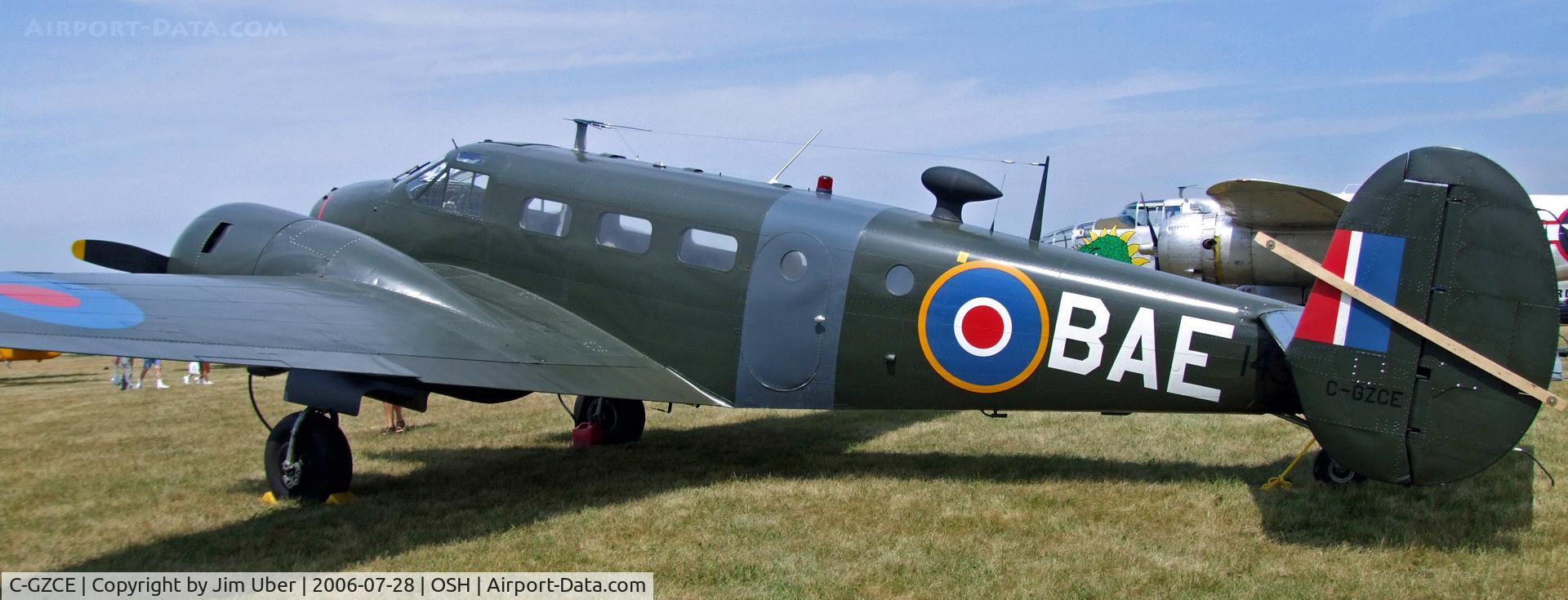 C-GZCE, 1946 Beech D18S C/N A-156, Canadian Beech 18 (CWH?)