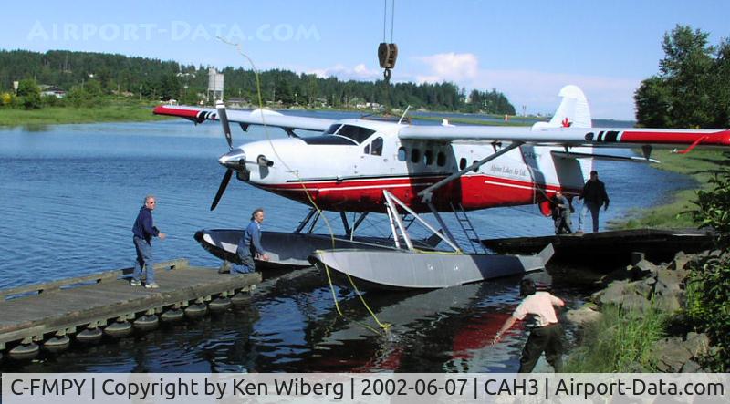 C-FMPY, 1959 De Havilland Canada DHC-3 Otter C/N 324, ........feet are wet now.........