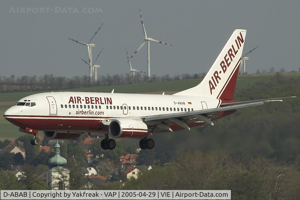 D-ABAB, 2001 Boeing 737-76Q C/N 30277, Air Berlin Boeing 737-700