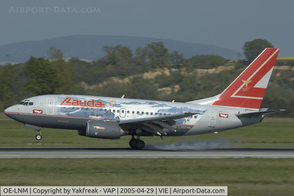 OE-LNM, 2000 Boeing 737-6Z9 C/N 30138, Lauda Air Boeing 737-600 in special colors