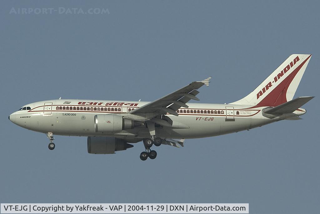 VT-EJG, 1986 Airbus A310-304 C/N 406, Air India Airbus 310