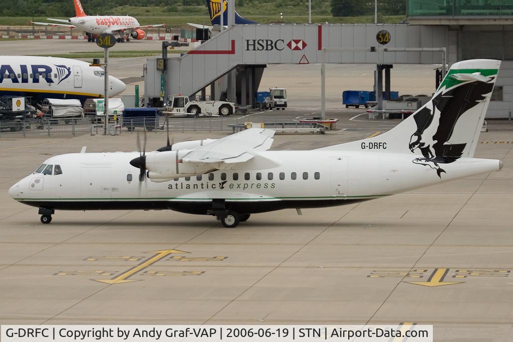 G-DRFC, 1986 ATR 42-300 C/N 007, Ready for taxi.