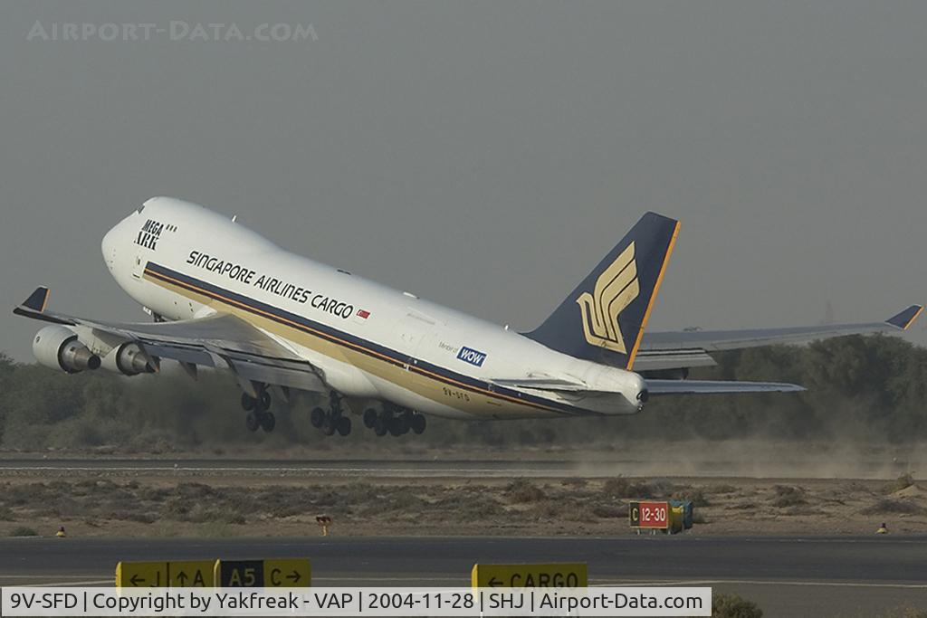 9V-SFD, 1995 Boeing 747-412F/SCD C/N 26553, Singapore Airlines Boeing 747-400F