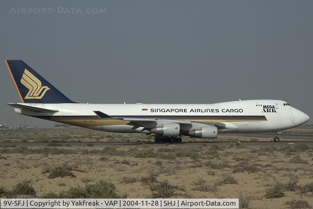 9V-SFJ, 2001 Boeing 747-412F/SCD C/N 26559, Singapore Airlines Boeing 747-400F