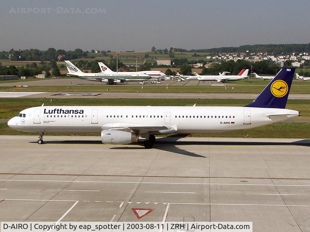 D-AIRO, 1995 Airbus A321-131 C/N 0563, inbound from FRA