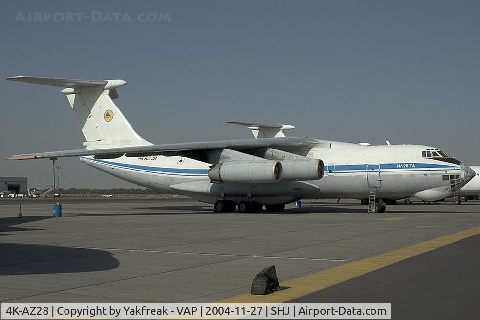 4K-AZ28, 1986 Ilyushin Il-76TD C/N 0063471147, Azerbaijan Airlines Iljuschin 76