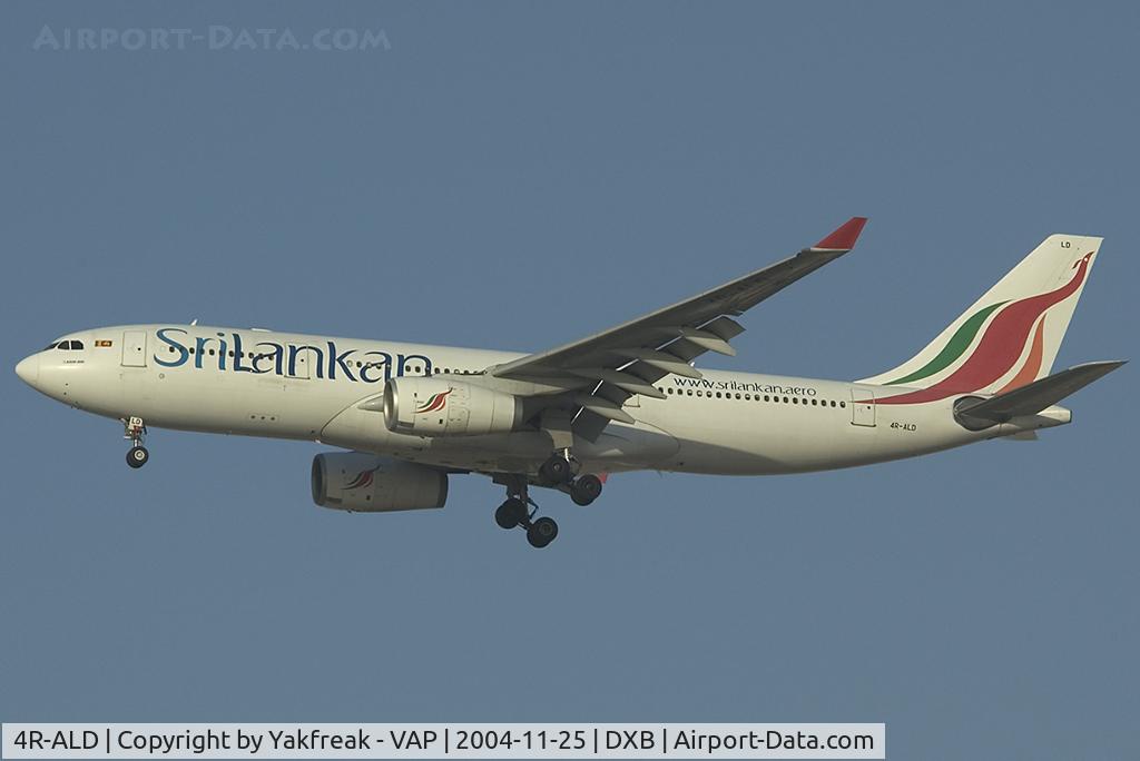 4R-ALD, 1999 Airbus A330-243 C/N 313, Sri Lankan Airbus 330-200