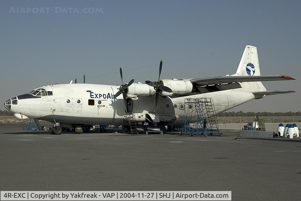 4R-EXC, 1968 Antonov An-12B C/N 8345507, Expo Air Antonov 12