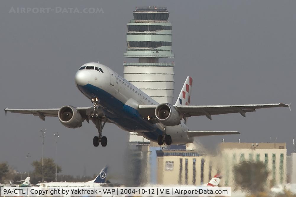 9A-CTL, 2000 Airbus A319-112 C/N 1252, Croatia Airways Airbus 320