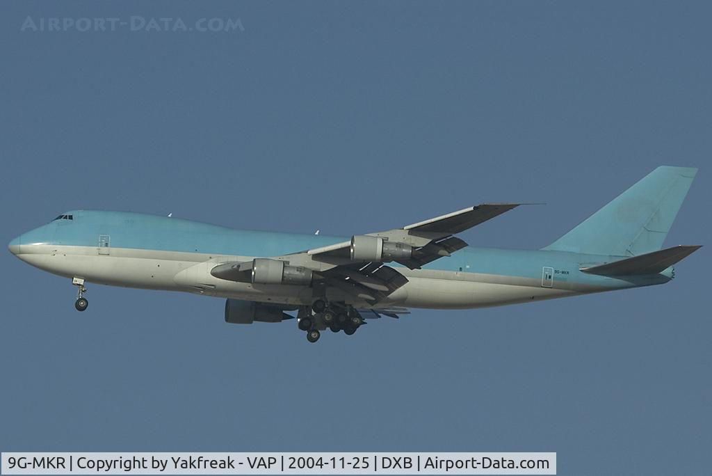9G-MKR, 1980 Boeing 747-200F C/N 22481, MK Cargo Boeing 747-200F in basic Korean Air colors