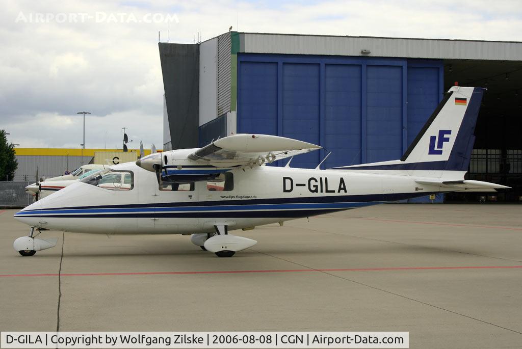 D-GILA, 1976 Partenavia P-68B C/N 52, visitor