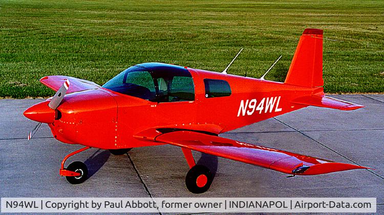 N94WL, 1969 American AA-1 Yankee C/N AA1-0298, 94WL on the ramp