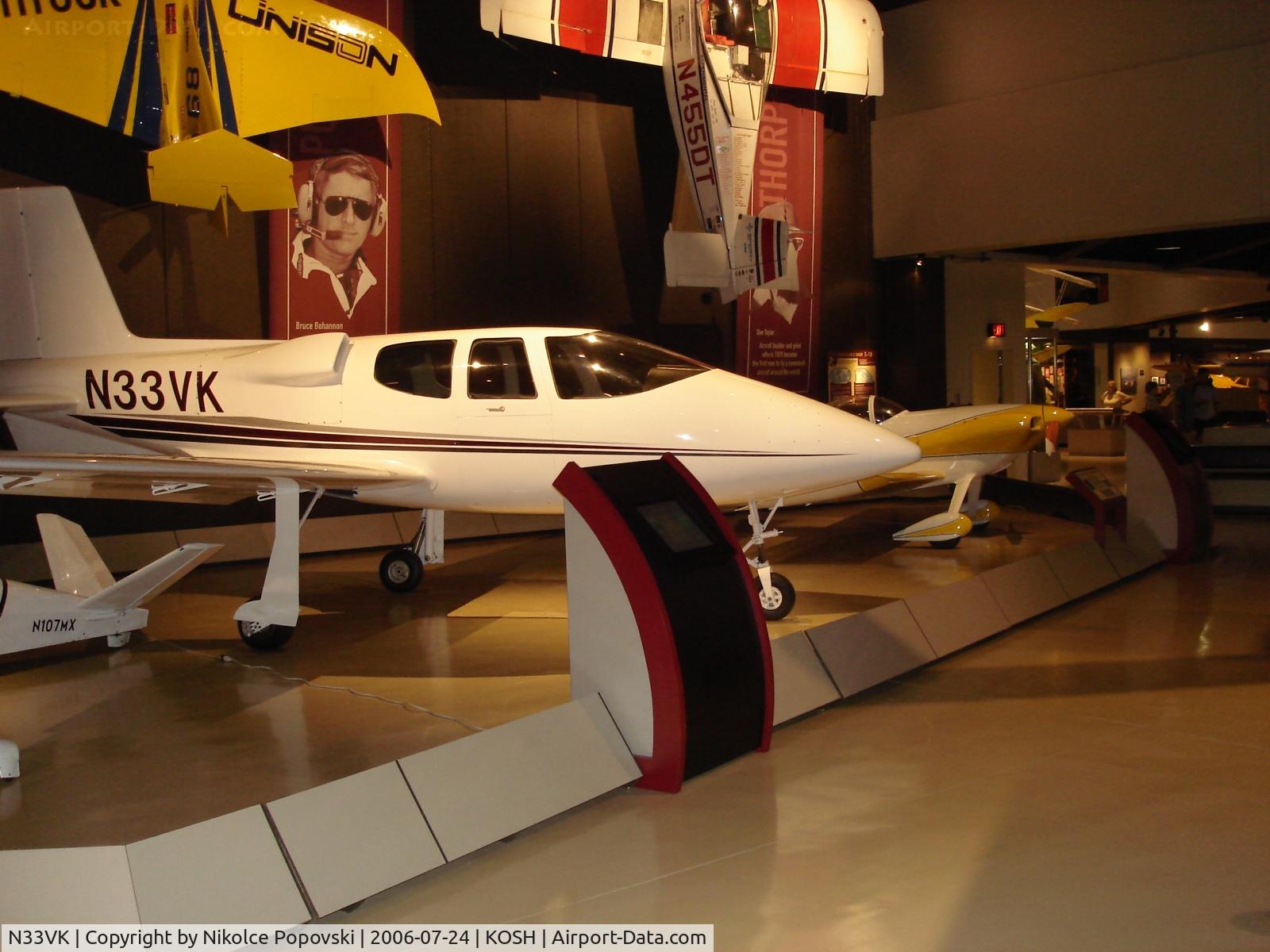 N33VK, 1991 Cirrus VK30 C/N 005, Oshkosh 2006