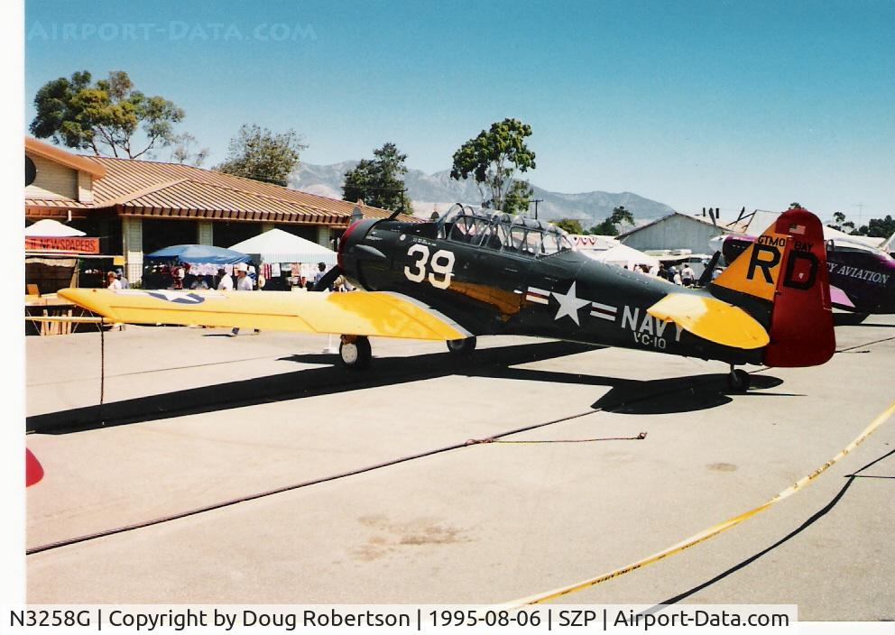 N3258G, North American AT-6D Texan C/N 43839, Navy SNJ-5 of VC-10 'GTMO BAY', P&W R1340