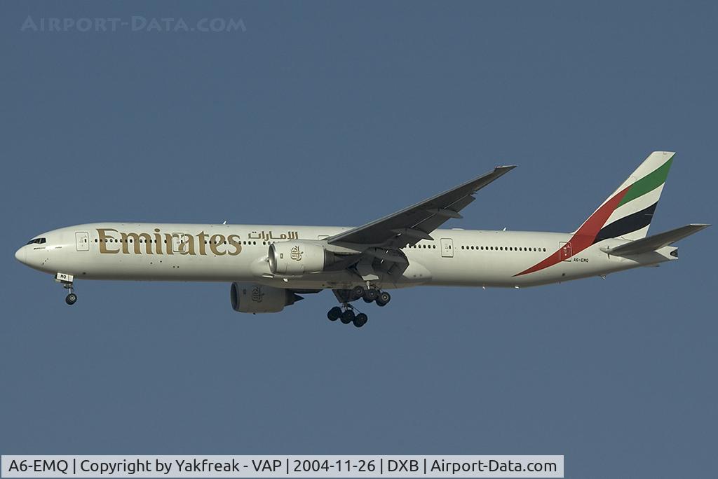 A6-EMQ, 2002 Boeing 777-31H C/N 32697, Emirates Boeing 777-300