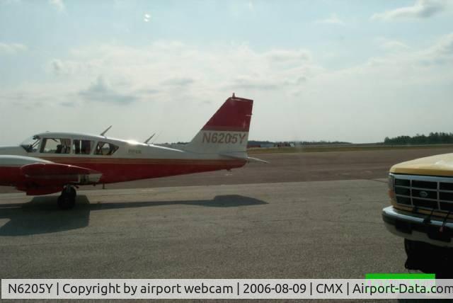 N6205Y, 1966 Piper PA-23-250 C/N 27-3432, @Houghton, MI airport
