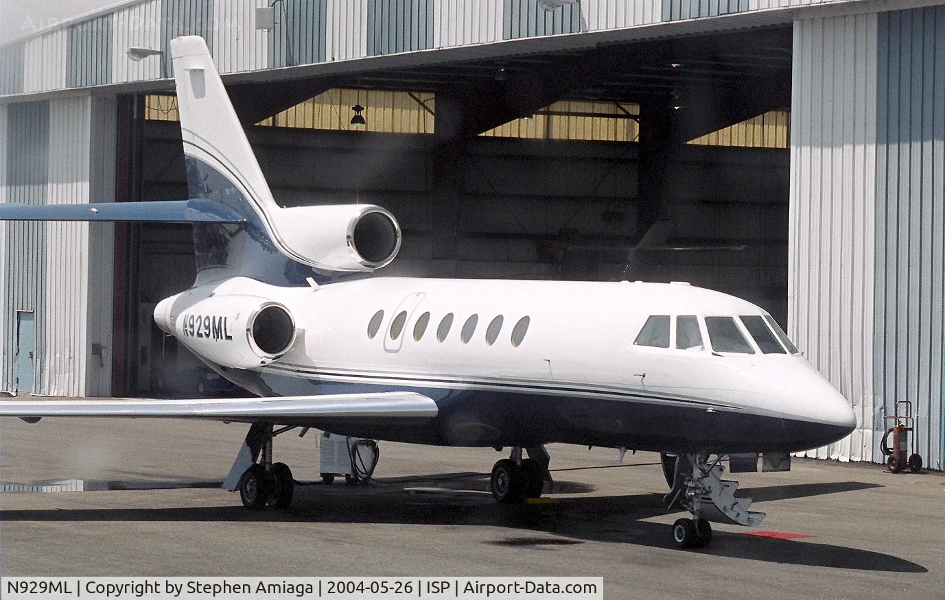 N929ML, 1982 Dassault Falcon 50 C/N 92, Falcon 50 at the A&P Ramp