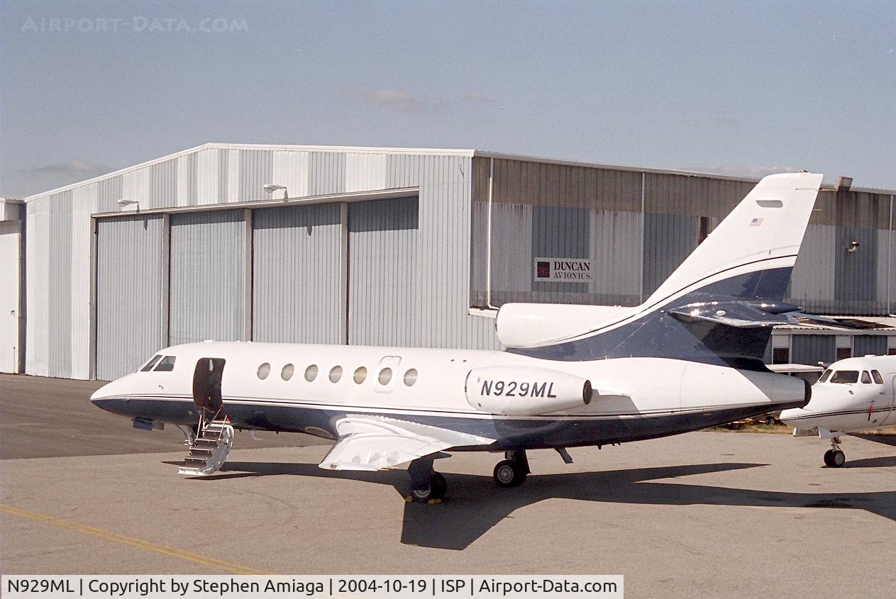 N929ML, 1982 Dassault Falcon 50 C/N 92, Falcon 50 at the A&P Ramp