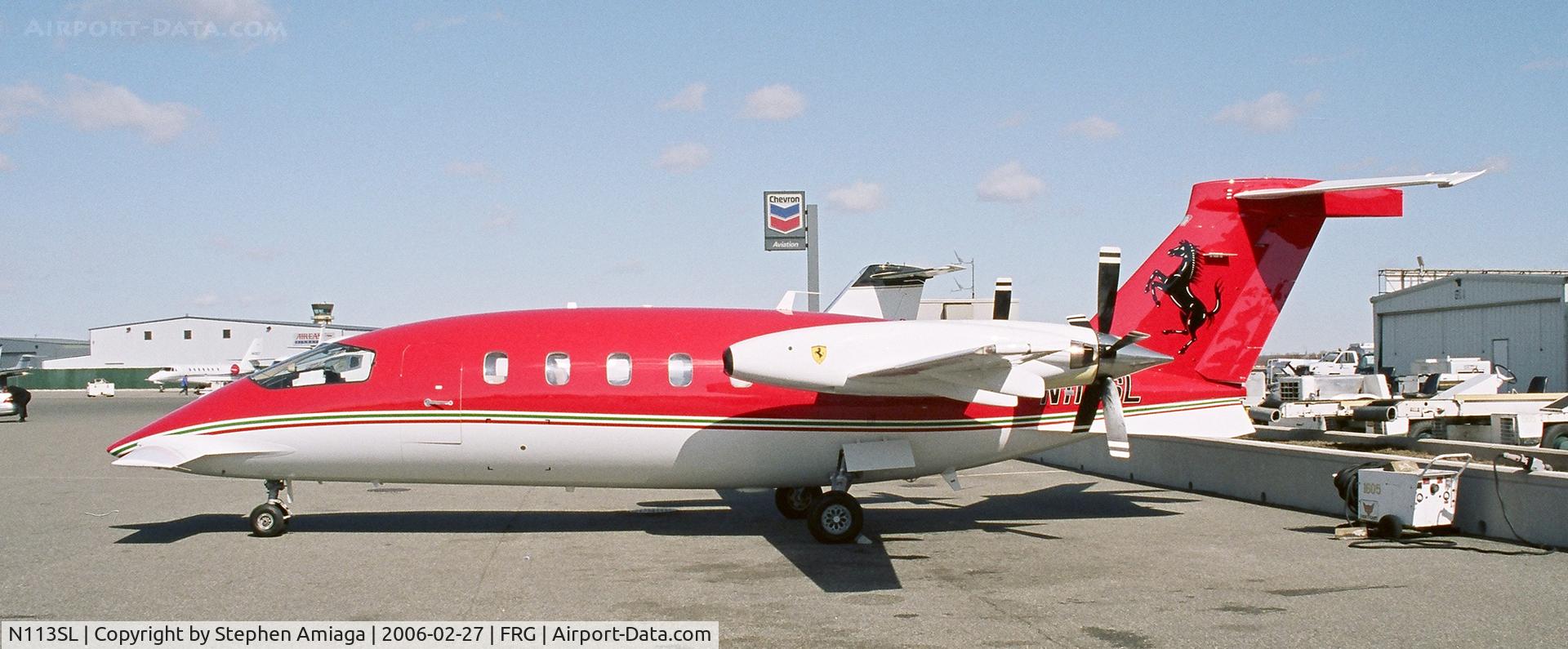 N113SL, 1993 Piaggio P-180 Avanti C/N 1020, Ferrari's Piaggio Avanti at Atlantic...