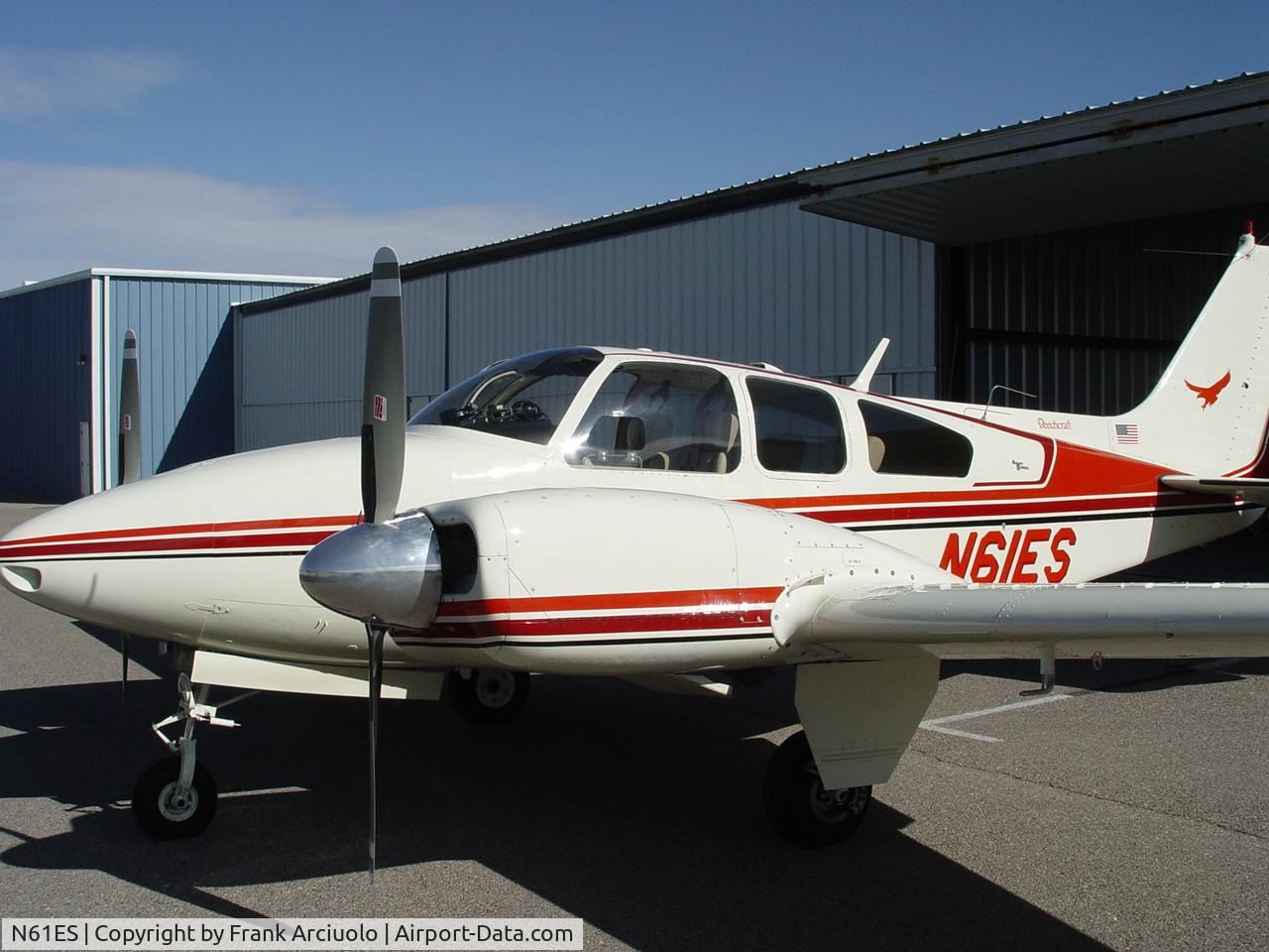 N61ES, 1964 Beech 95-B55 (T42A) Baron C/N TC-682, Beechcraft Baron 95B55