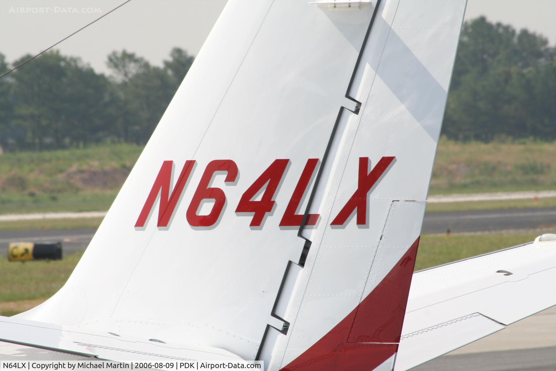 N64LX, 2006 Cessna 560XL C/N 560-5638, Tail Numbers