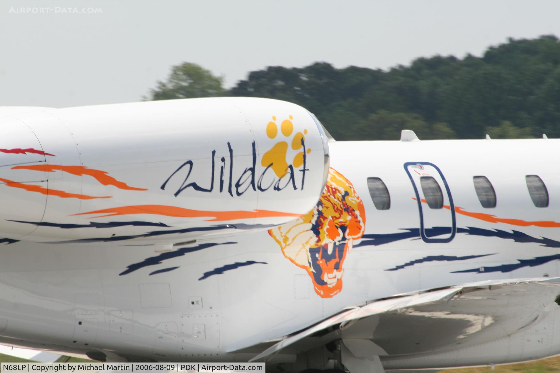 N68LP, 2008 Cessna LC41-550FG C/N 411026, Tail Art