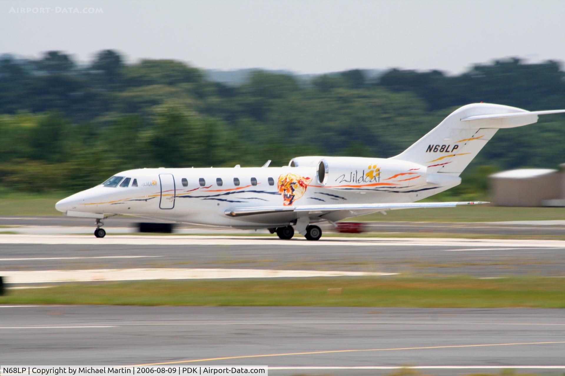 N68LP, 2008 Cessna LC41-550FG C/N 411026, Departing Runway 2R